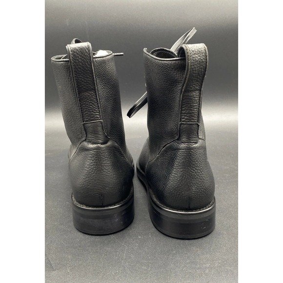 VINCE Chukka Boots Leather Black Made‎ In Italy Size 12